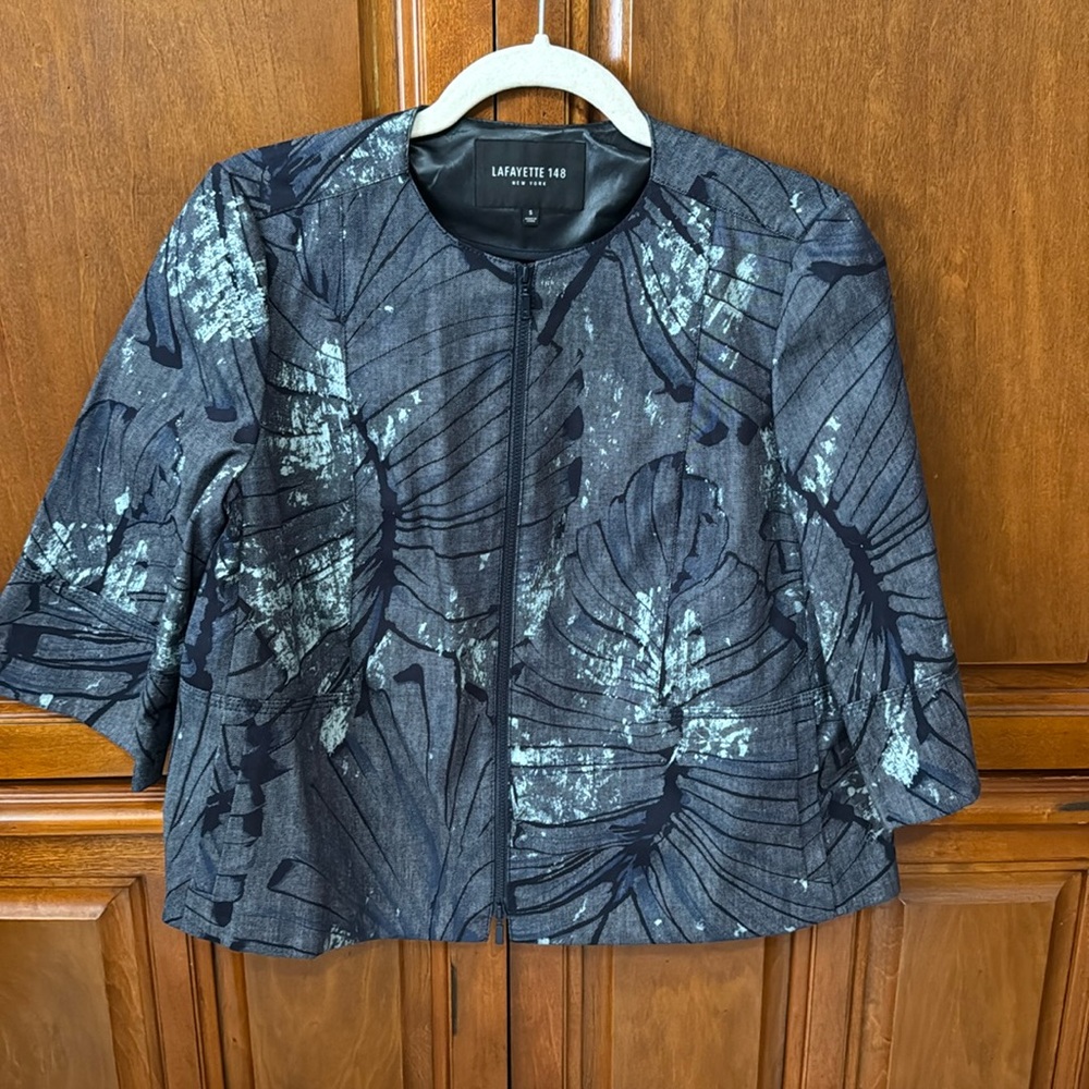 Zip Up Lafayette 148 New York Jacket